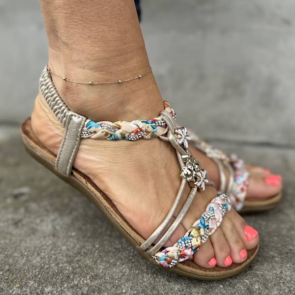 Artiker Sandały 54C1323 złoty r41