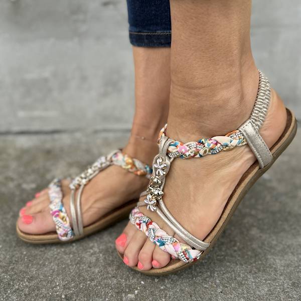 Artiker Sandały 54C1323 złoty r41