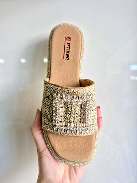 Artiker Klapki 56C1337 beż r38