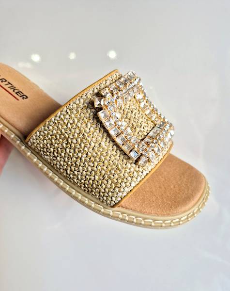 Artiker Klapki 56C1337 beż r38