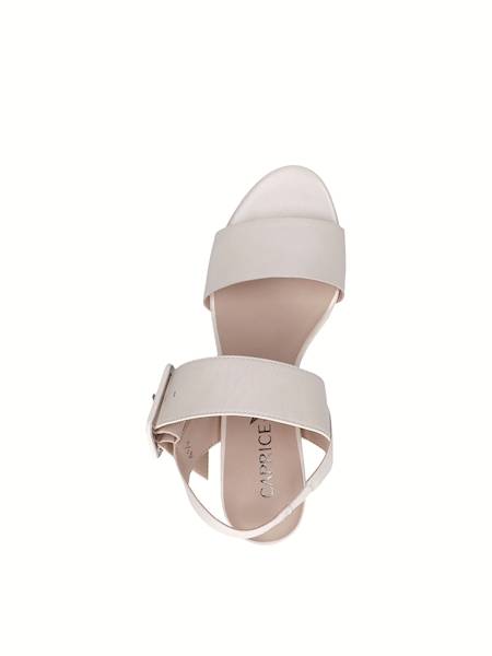 Caprice Sandały 28306 perła r36