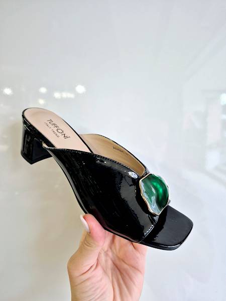 Tuffoni Klapki 2424028 czarny r41