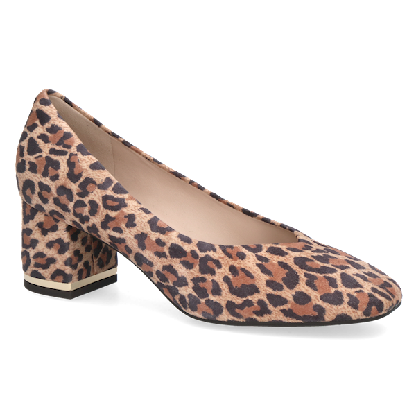 Caprice Czółenka 22405-45 panterka