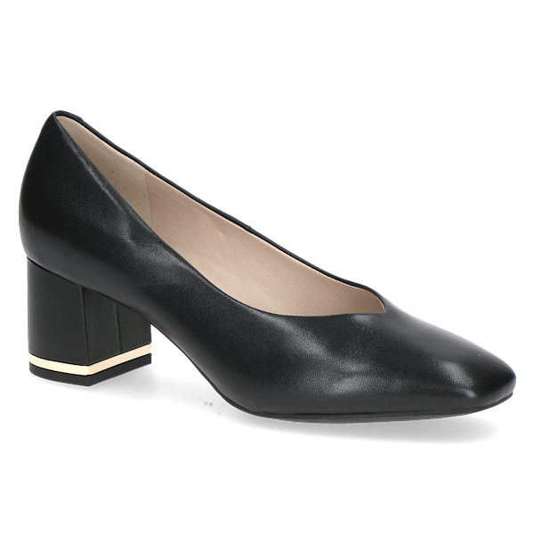 Caprice Czółenka 22405-45 czarny