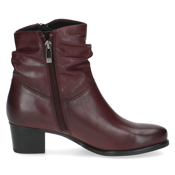 Caprice Botki 25348-41 bordo r37