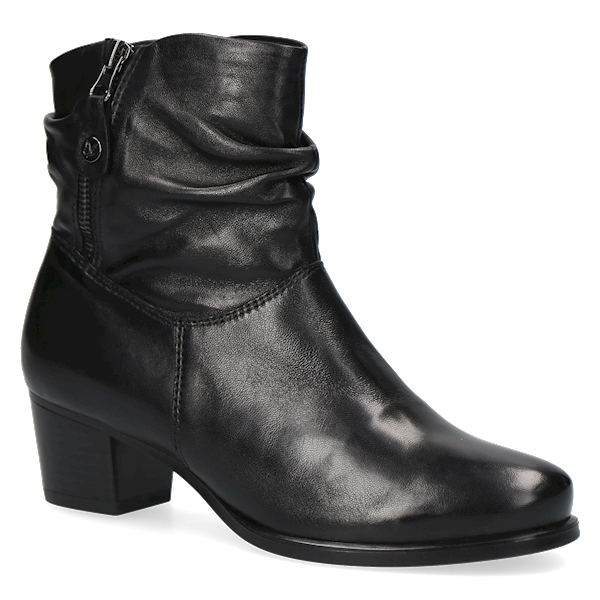Caprice Botki 25348-41 czarny 