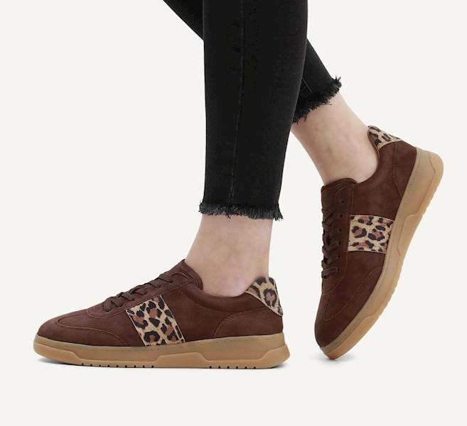 Caprice Sneakersy 23603-45 brąz 