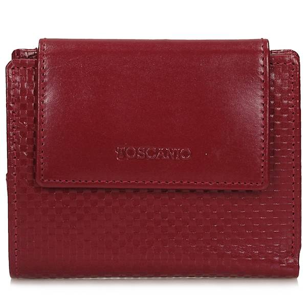 Toscanio Portfel T1208 czerwony