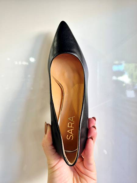 SARA Czółenka 2427 czarny r40