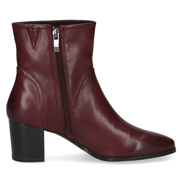 Caprice Botki 25306 bordo r36