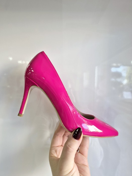 Bravo Moda szpilka 1679 lakier fuksja r40