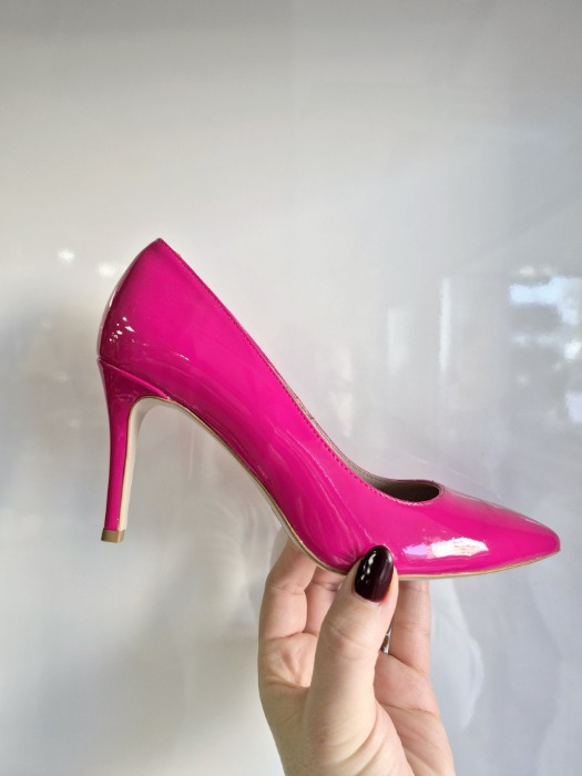 Bravo Moda szpilka 1679 lakier fuksja r40