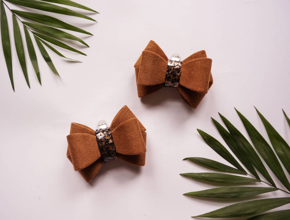 Coquet Klipsy do butów 1150 brąz 