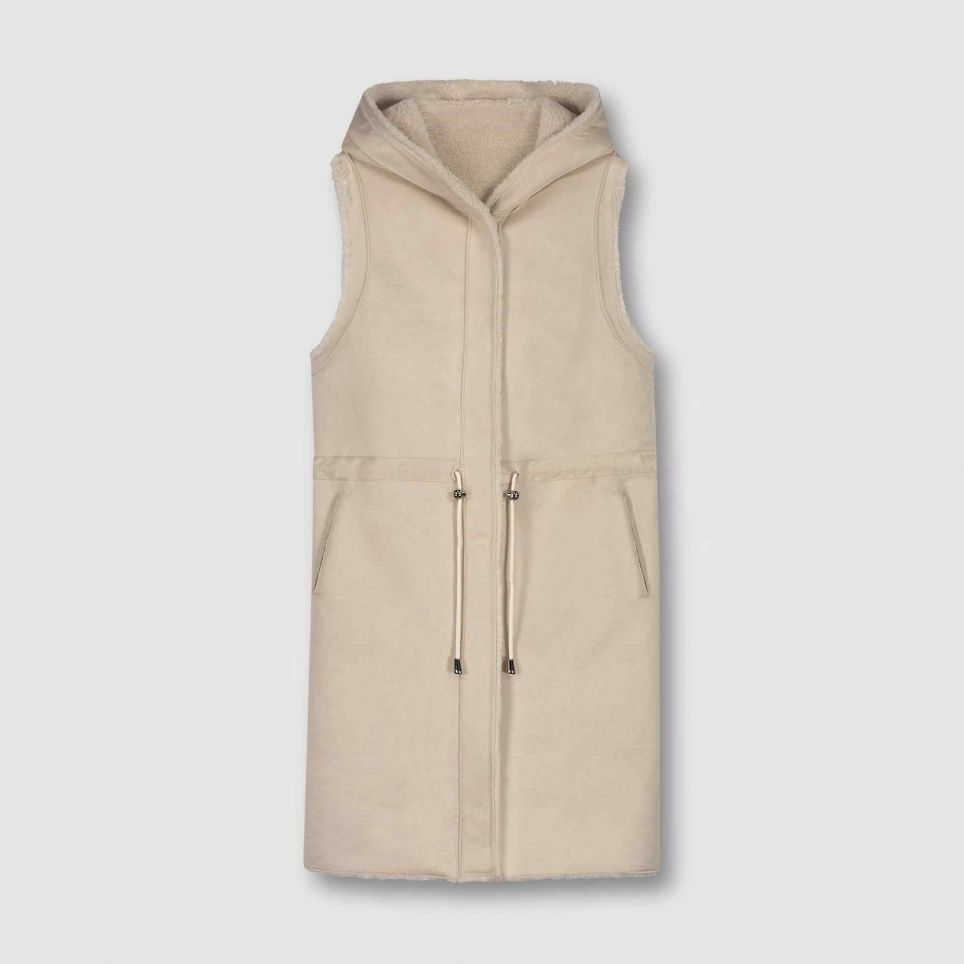 Rino Pelle Kamizelka Jing beż r36