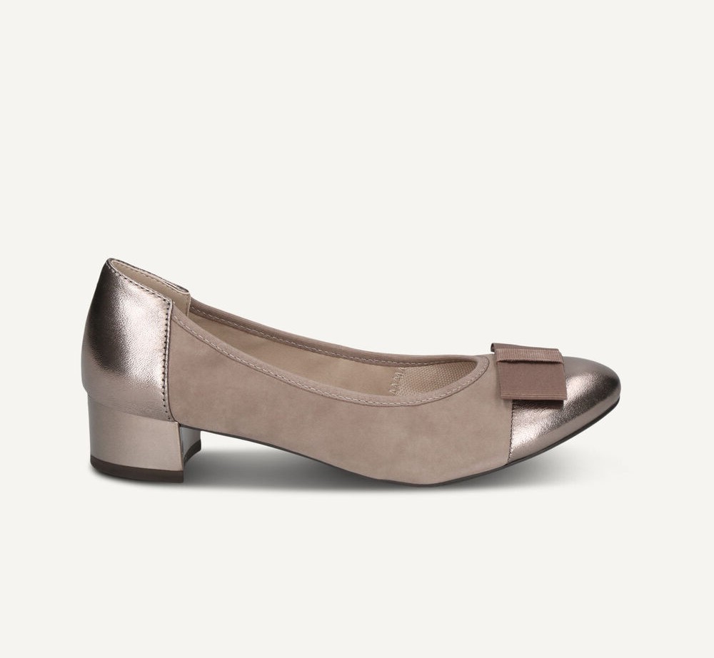 Caprice Czółenka 22307 beż r38