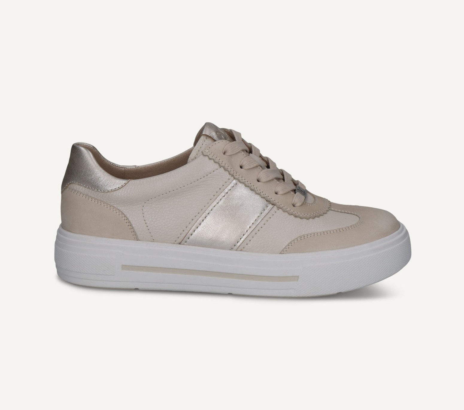 Caprice Sneakersy 23728 krem r37,5