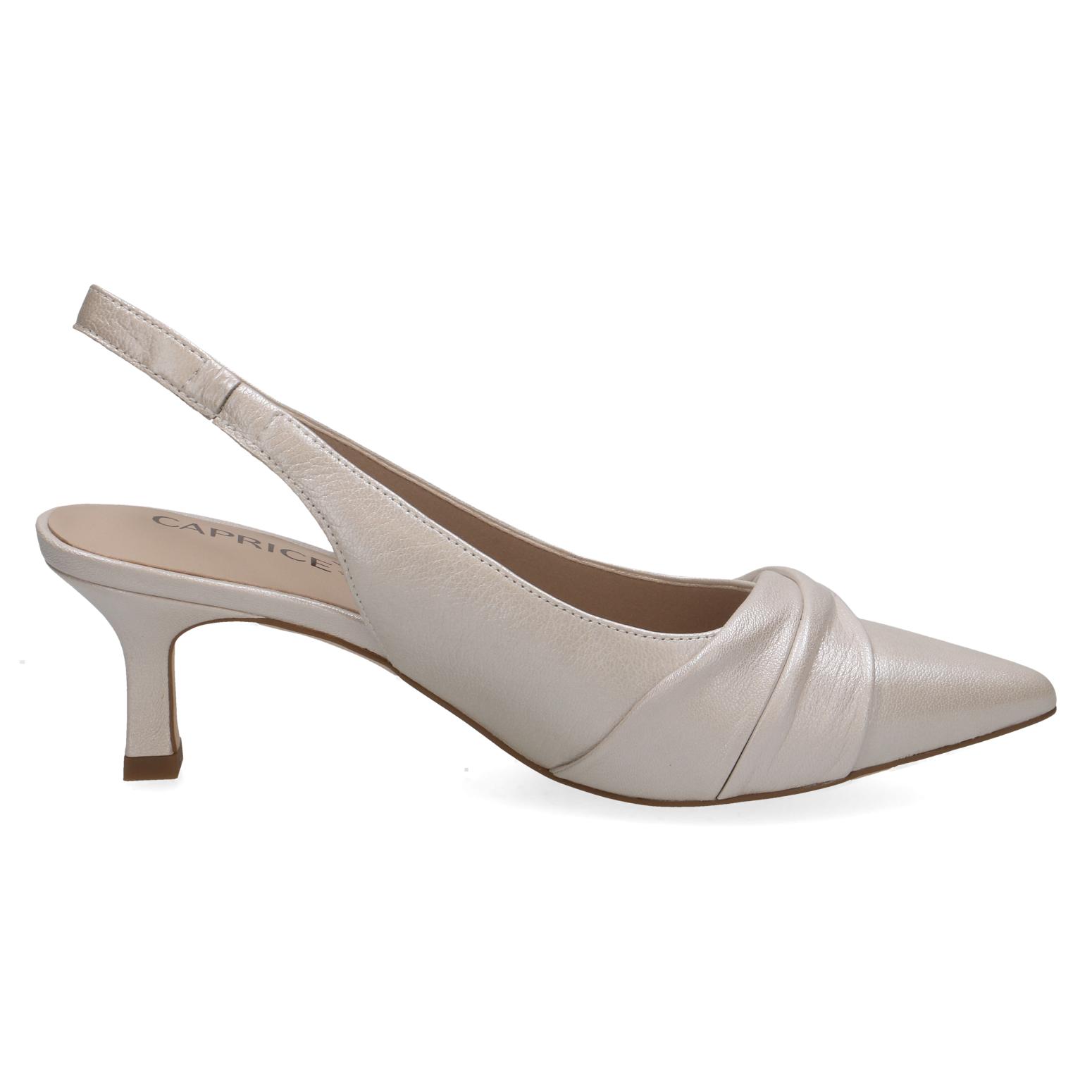 Caprice Czółenka 29600 perła r39