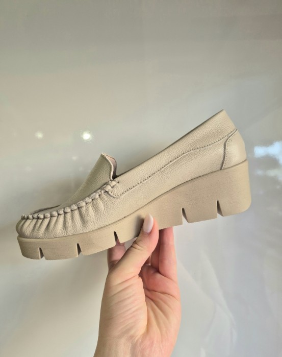 Boccato Półbuty 989B beż r36