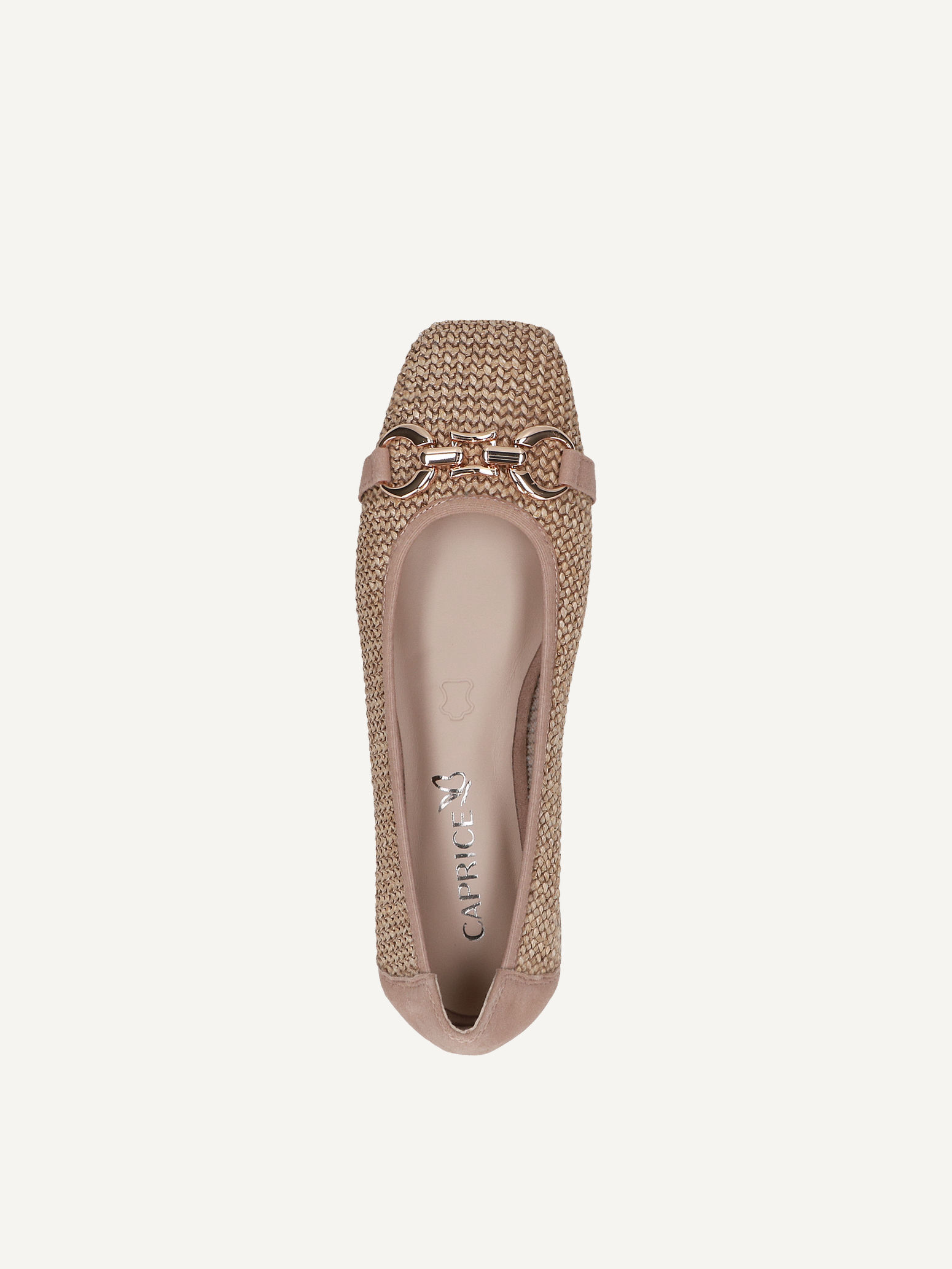 Caprice Czółenka 9-22503-42 słomka r40