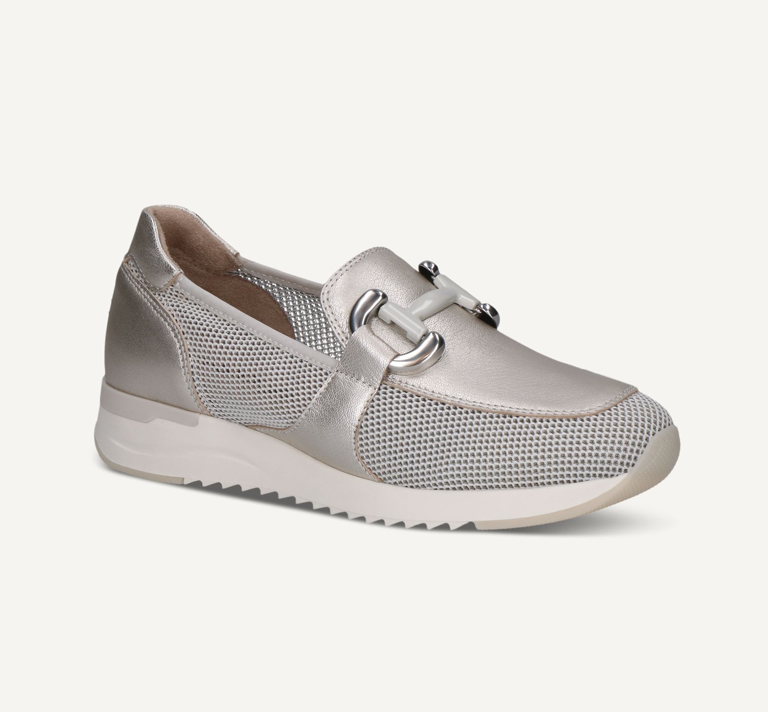 Caprice Mokasyny 24536 perła r41