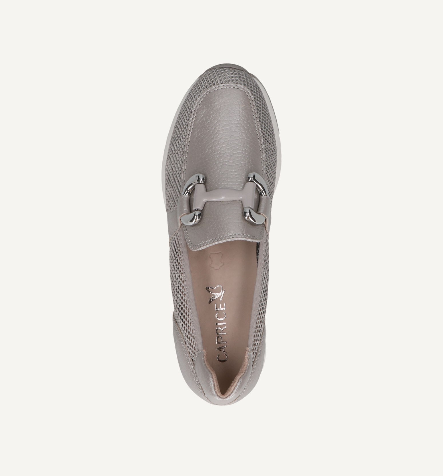 Caprice Mokasyny 24536 szary r41