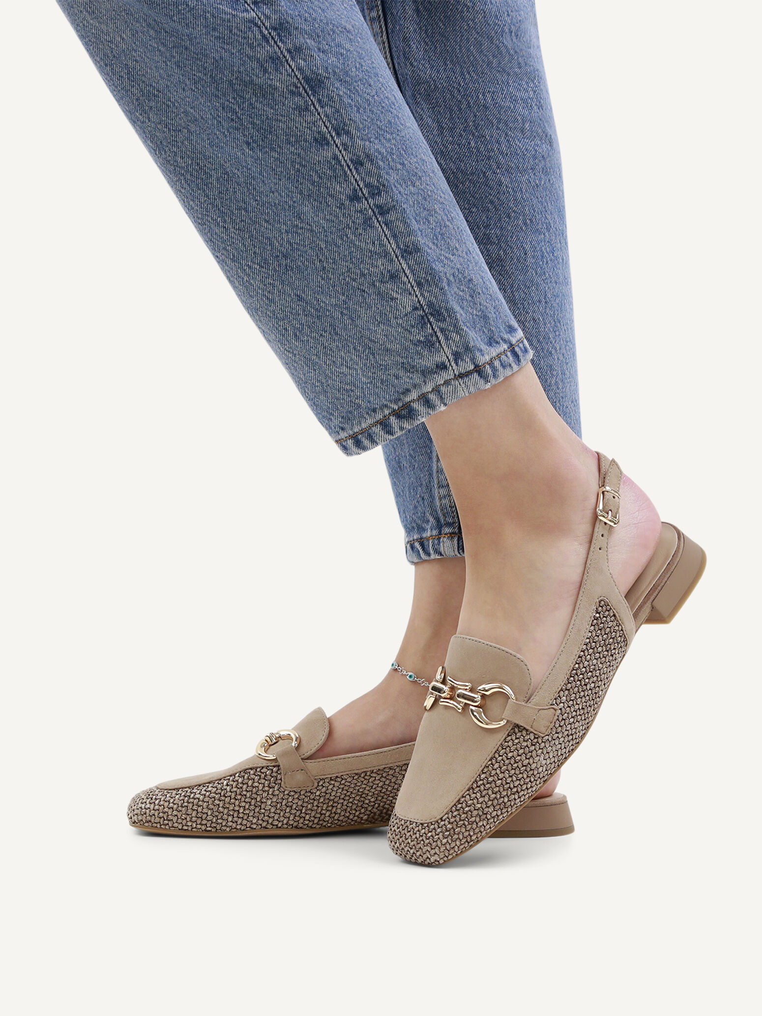 Caprice Loafersy 29410 beż r38