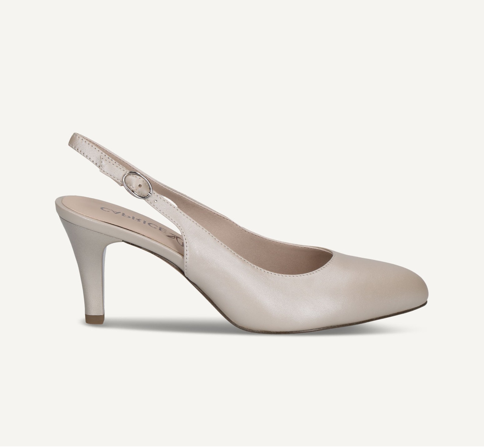 Caprice Czółenka 29606 perła r40