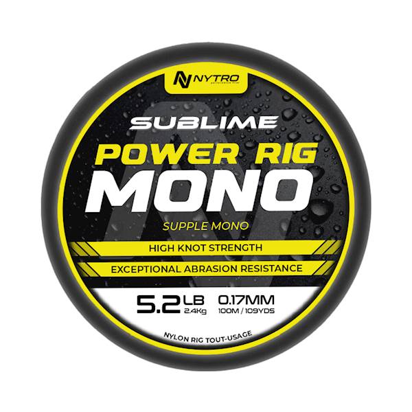NYTRO SUBLIME POWER RIG MONO 0,17- Żyłka