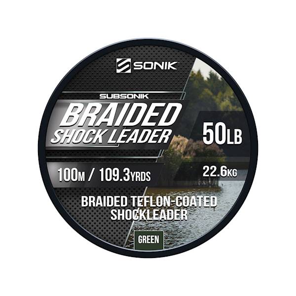 SONIK BRAIDED SHOCK LEADER 50LB 50M