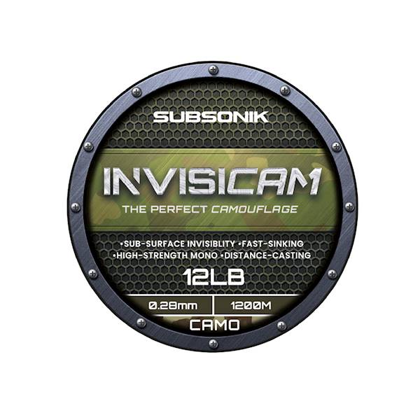 SUBSONIK INVISICAM 12LB 1200M (0.28mm)