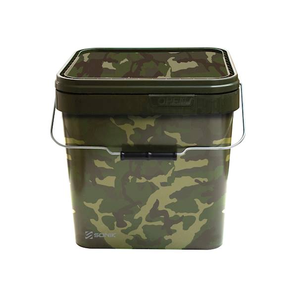 SONIK CAMO SQUARE BUCKET 5LTR