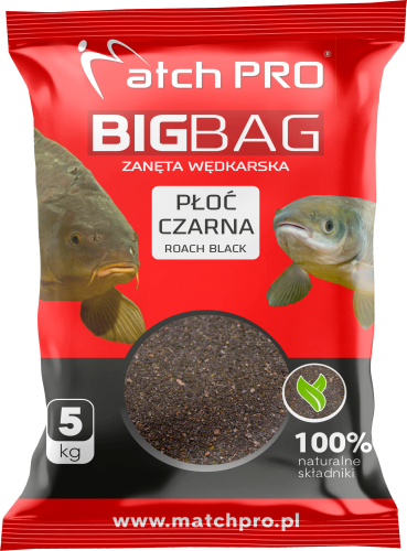 BIG BAG PŁOĆ CZARNA Zanęta MatchPro 5kg