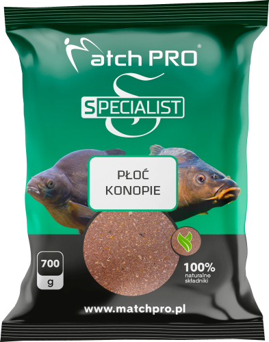 SPECIALIST PŁOĆ KONOPIE Zanęta MatchPro 700g