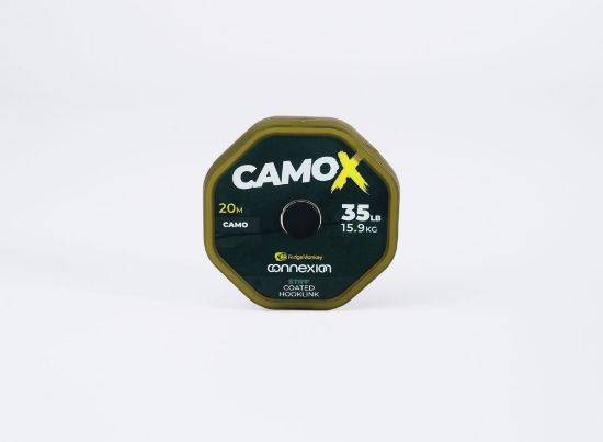 RM Connexion CamoX Stiff Coated Hooklink 35lb