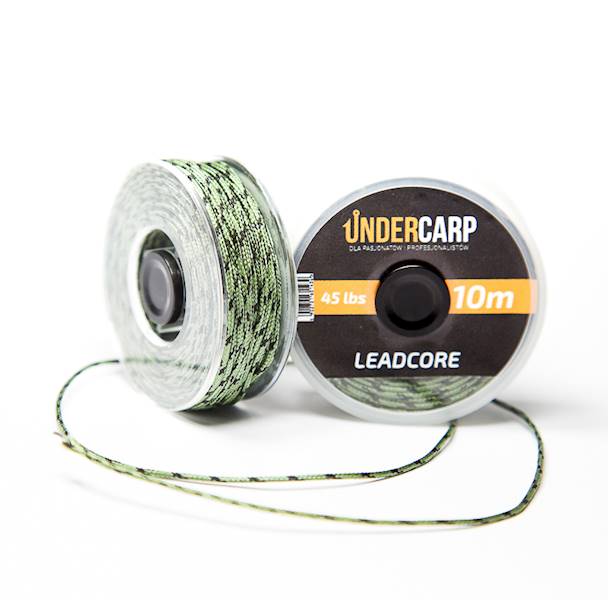 Leadcore 10 m/45 lbs zielon