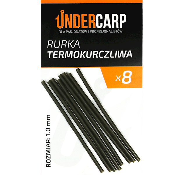 Rurka termokurczliwa zielona 1,0mm