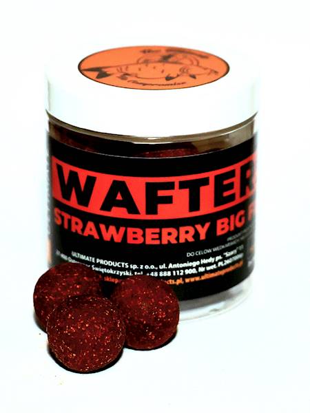 STRAWBERRY BIG FISH WAFTERS 20MM