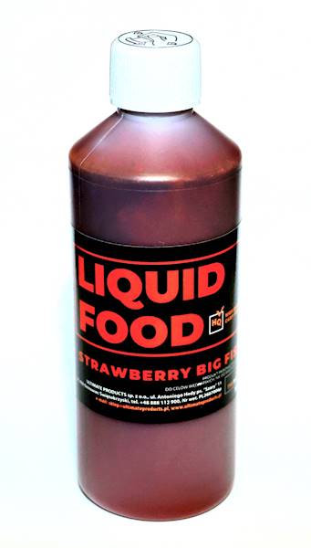 STRAWBERRY BIG FISH LIQUID FOOD 500ML