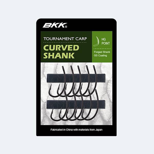 Haki BKK CURVED SHANK roz.4  op.10szt.