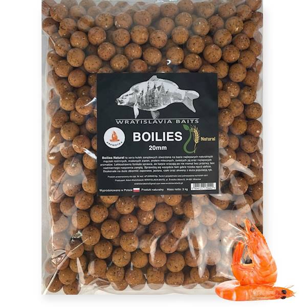 Wratislavia Natural KREWETKA 3kg 20mm H W