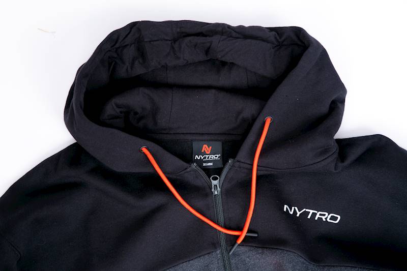 ZIPPED HOODY TRI-COLOR X-LARGE