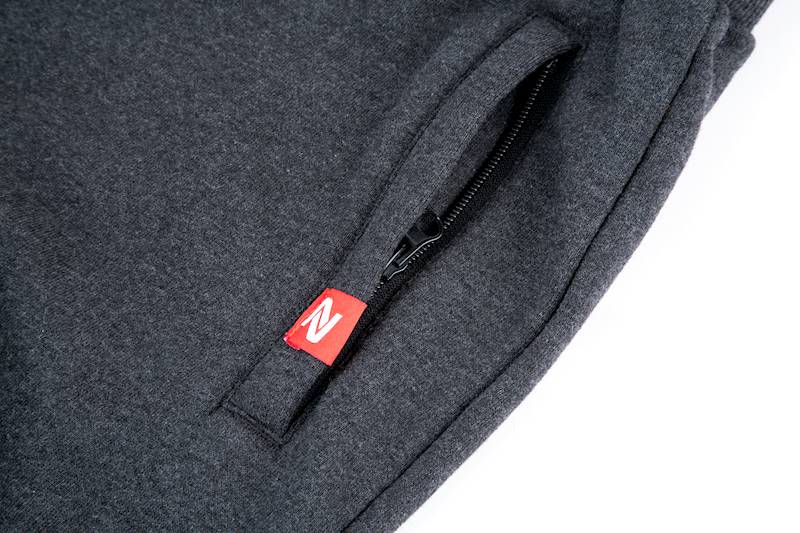 JOGGER SHORTS MARL GREY M - SPODENKI