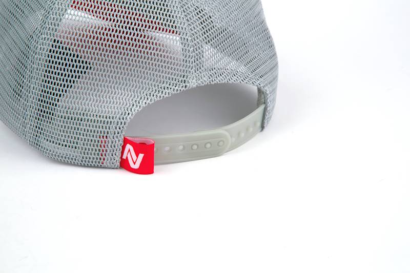 LIGHT MARL GREY TRUCKER NYTRO CAP- Czapka