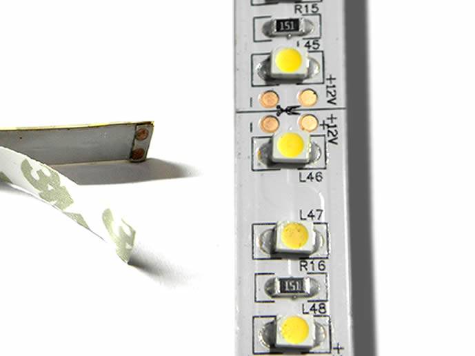 Taśma LED SMD3528 120/m IP65  biała dzienna 5m