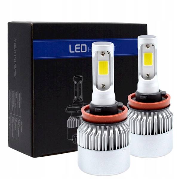 Żarówka LED H7 72W 16000lm, 2szt