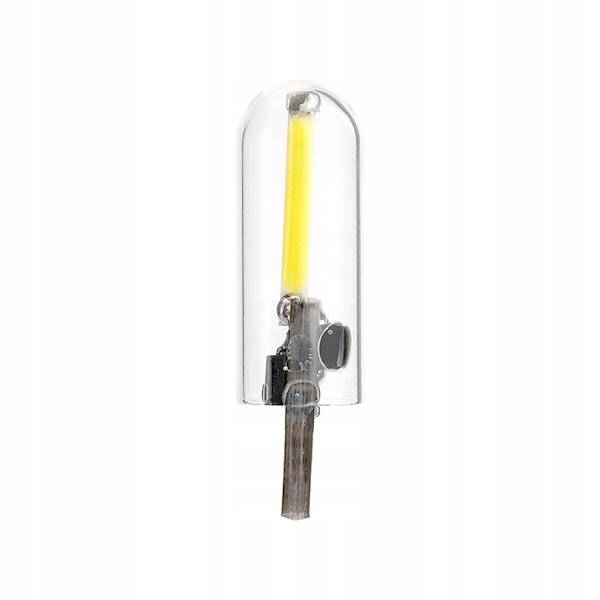 ŻARÓWKA LED COB FILAMENT W5W 12V 24V BIAŁA silikon