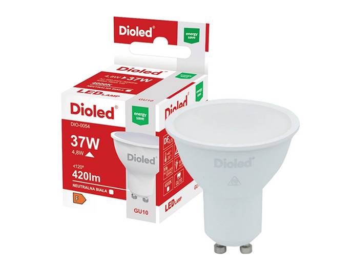 ŻARÓWKA LED GU10 5W B.DZIENNY