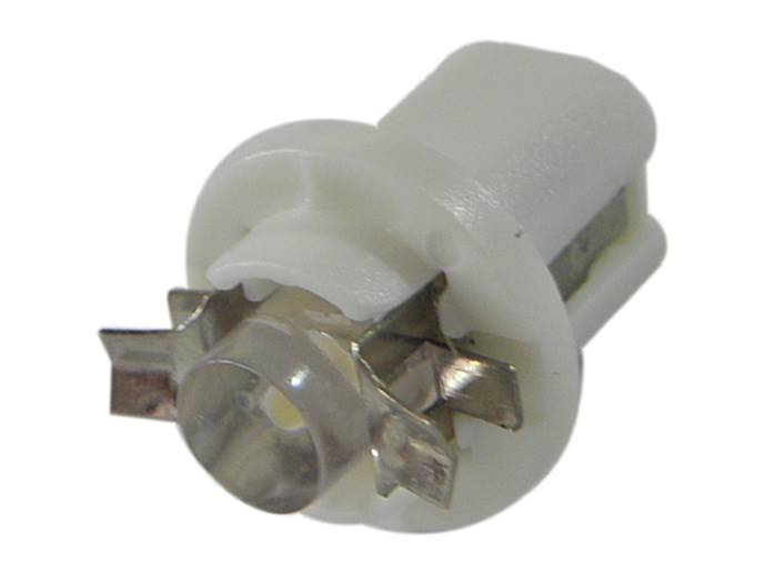 Żarówka B8.5d 1LED płaska, biała