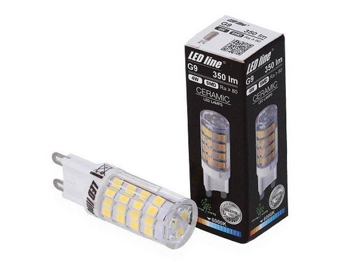 ŻARÓWKA LED G9  4W B.ZIMNA