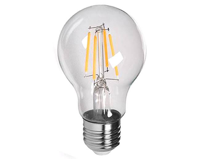 ŻARÓWKA LED E27 6W B.CIEPŁA FILAMENT